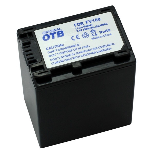 Batterij v. Sony DCR-SX33E