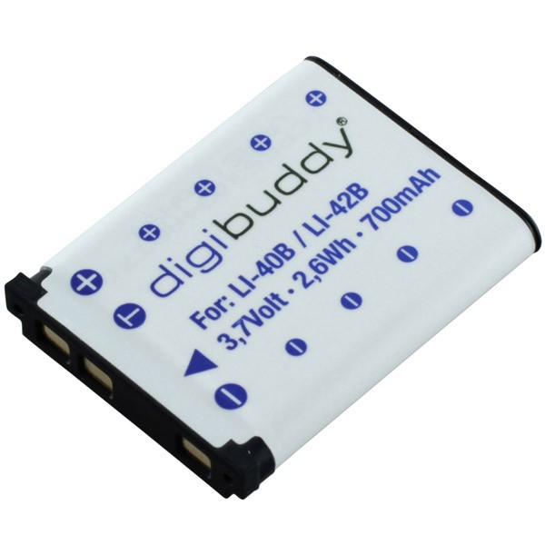 Original digibuddy batterij v. Olympus X-560 WP