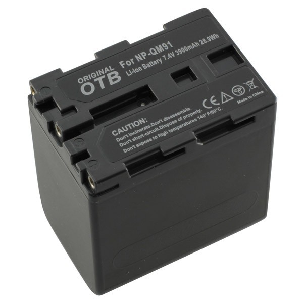 Batterij v. Sony NP-QM91D FM90