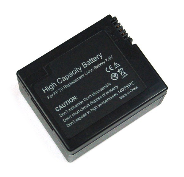 Batterij v. Sony NP-FF70 NP-FF71