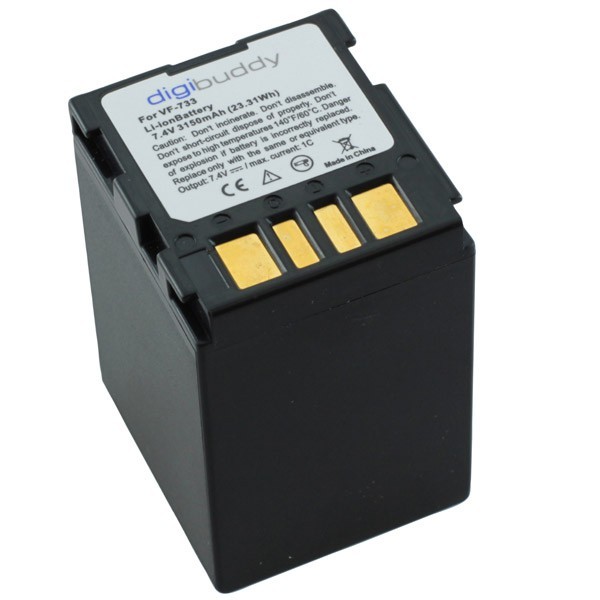 BN-VF733 batterij v. JVC Everio GR-DF450US