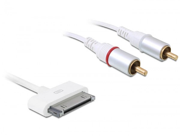 Stereo RCA-audiokabel Dock vr. iPad 2 64Gb