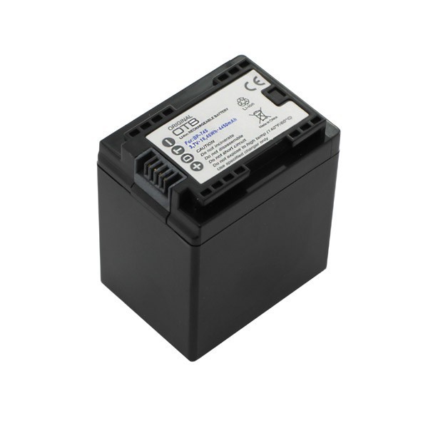 BP-745 batterij v. Canon Legria HF M506
