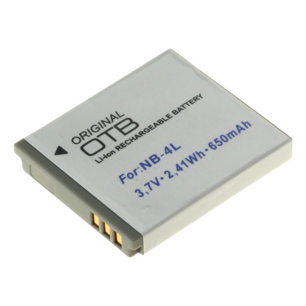 Batterij v. Canon PowerShot TX1