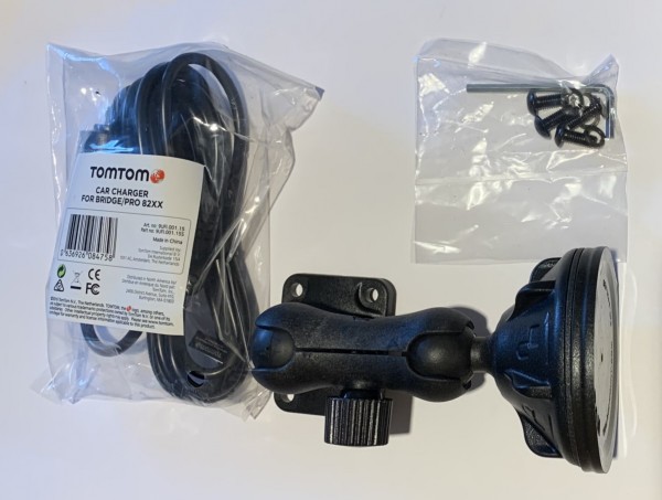 TomTom RAM voorruithouder + Auto-oplader voor TomTom PRO 8275