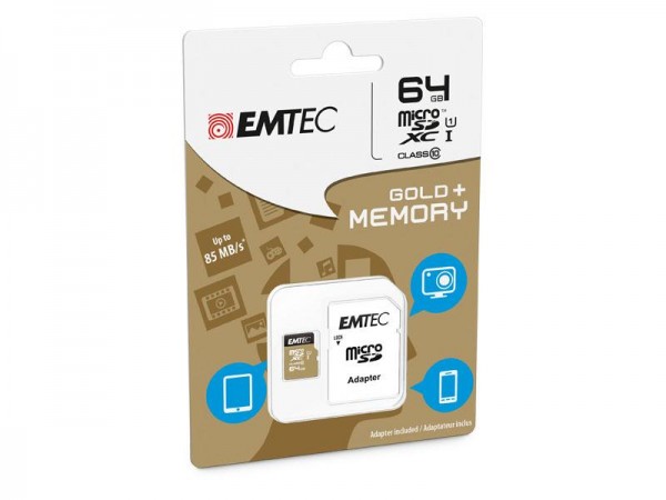 64 GB microSD kaart vr. iTracker DC300-S