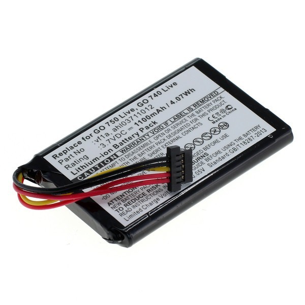 batterij voor TomTom GO PROFESSIONAL 6200