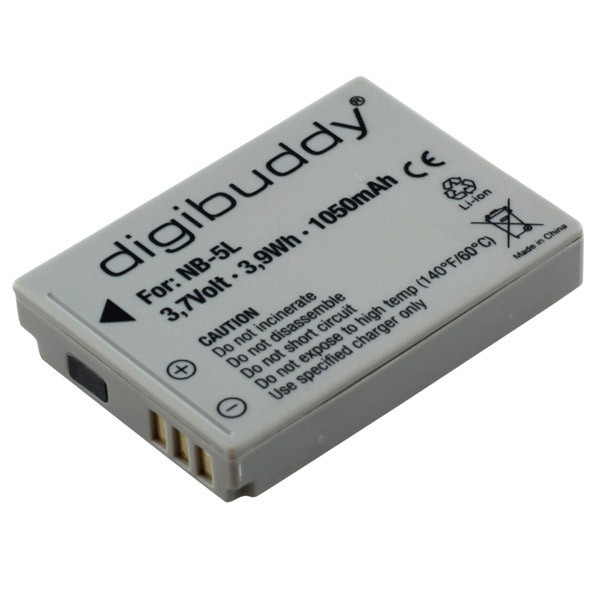 Batterij v. Canon Digital Ixus 990 IS