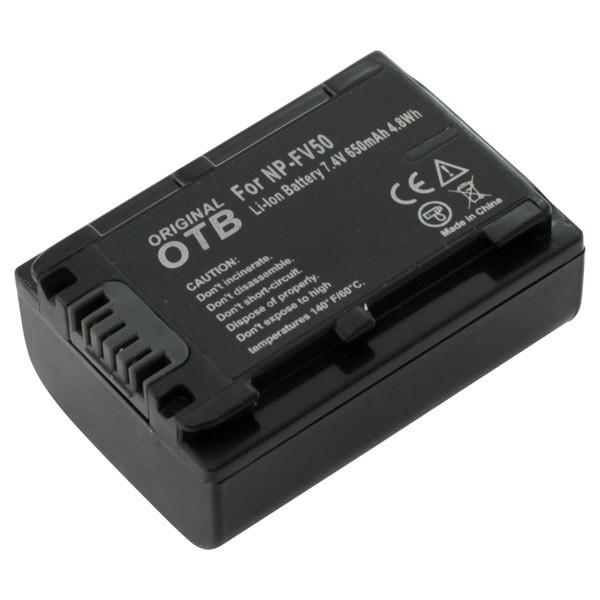 Batterij v. Sony HDR-XR550VE