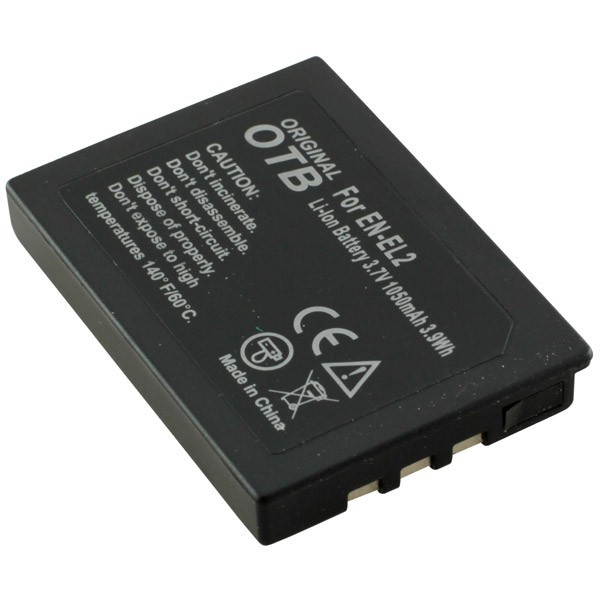 Batterij v. Nikon Coolpix 2500 