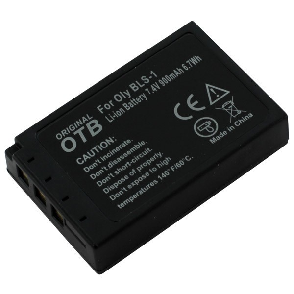 Batterij v. Olympus PS-BLS1 