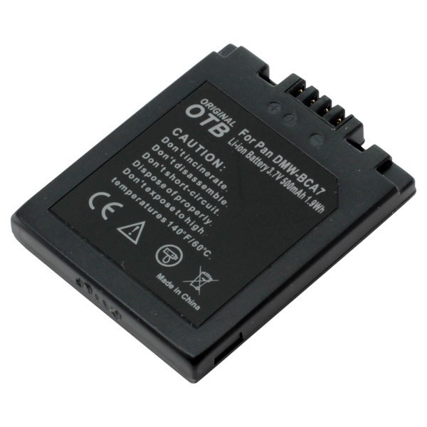 Batterij v. Panasonic DMW-BCA7 