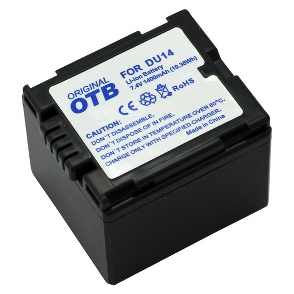 Batterij v. Panasonic CGA-DU14