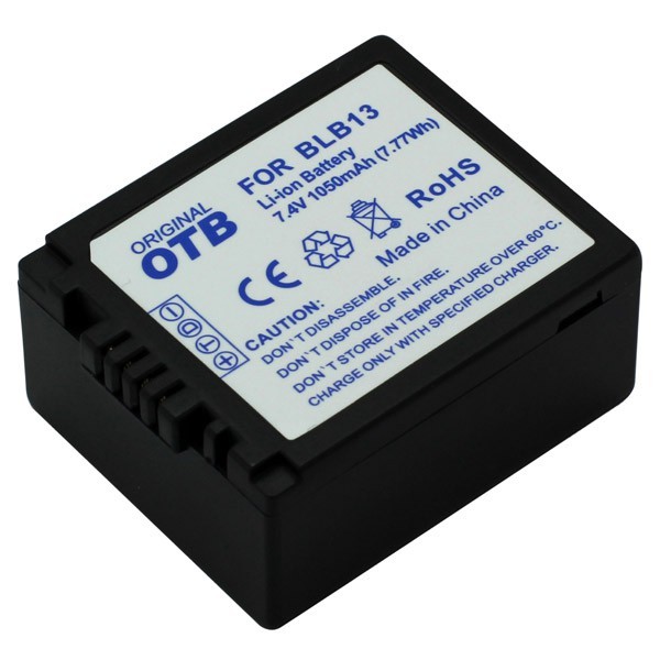 Batterij v. Panasonic DMW-BLB13 BLB 13